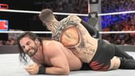 Balor had Fomhoraigh's eye painted on his back during the match
